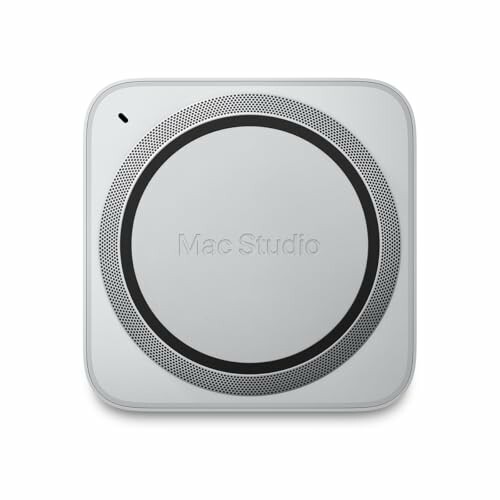 Top view of Apple Mac Studio computer