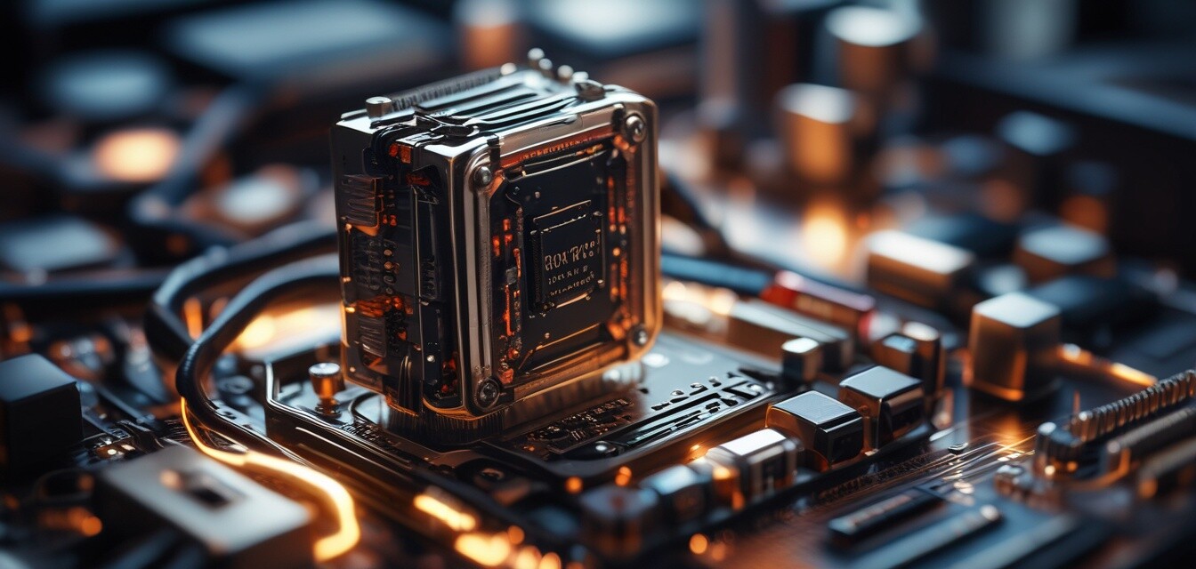 Mini AI computer setup